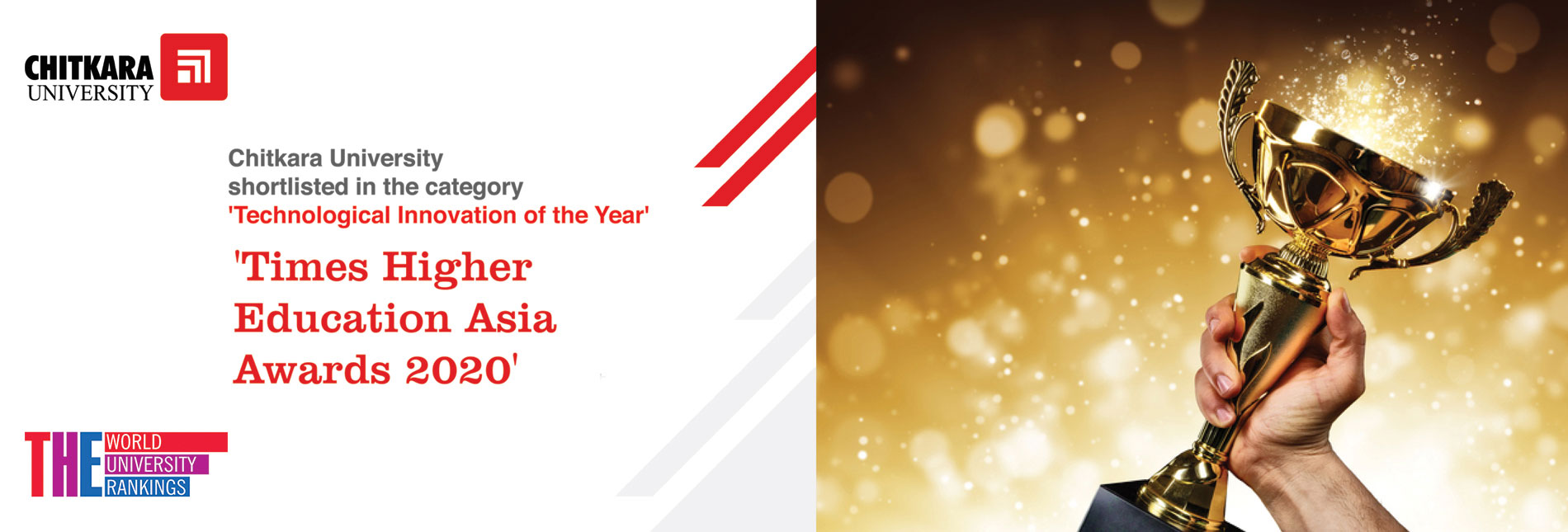 Technological Innovation of the Year of Times Higher Education Asia Awards 2020