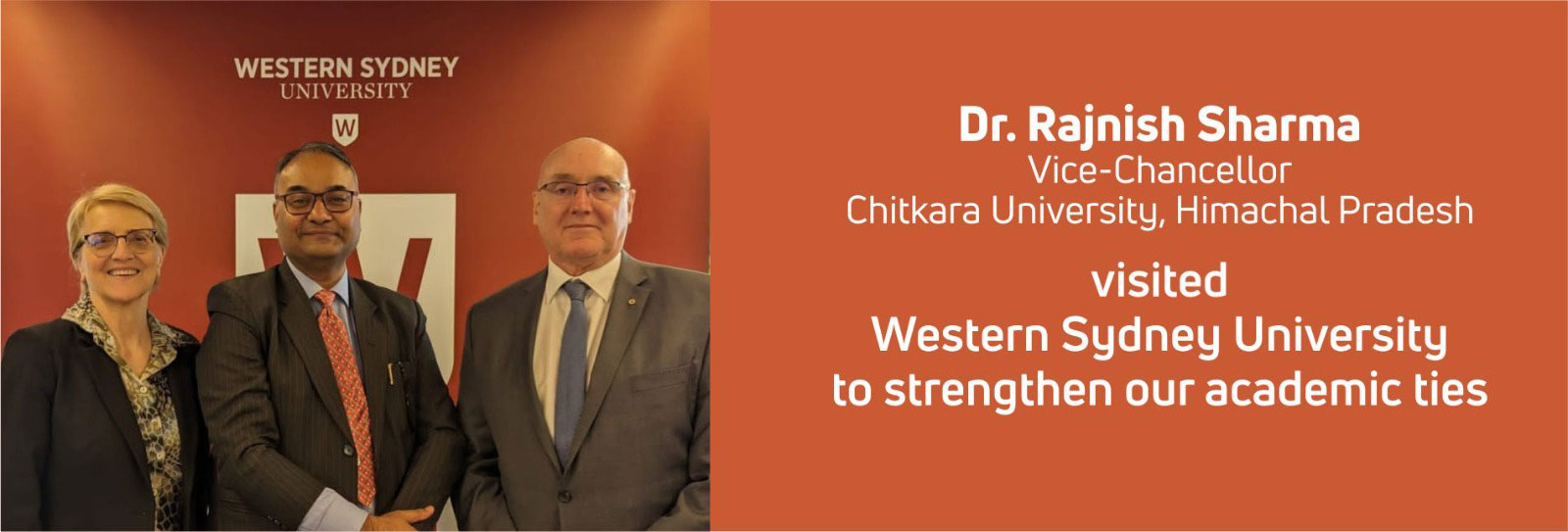 Chitkara University And Western Sydney University Strengthen Bonds For Global Academic